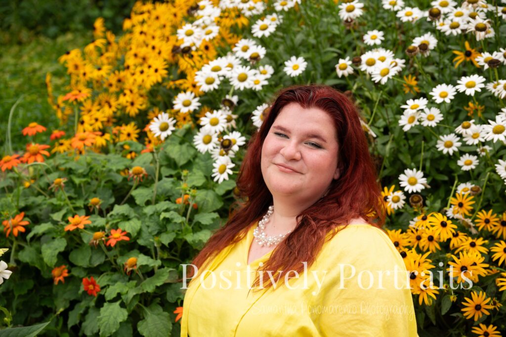 Senior photos at the Kingwood Center Gardens in Mansfield, one of the most beautiful gardens in Northeast Ohio for senior photos. 