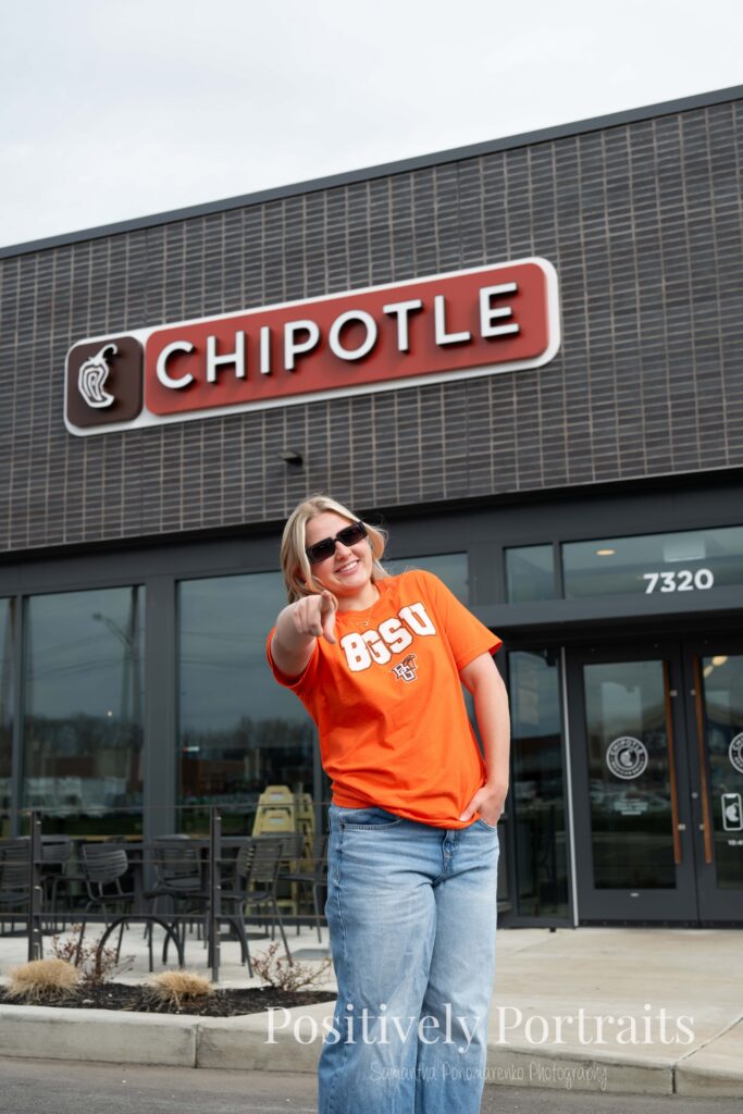 Chipotle Senior Photos Cleveland Ohio