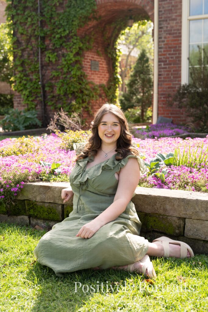 Senior Photos Kingwood Center Gardens Mansfield Ohio Flower Senior Photos Ohio